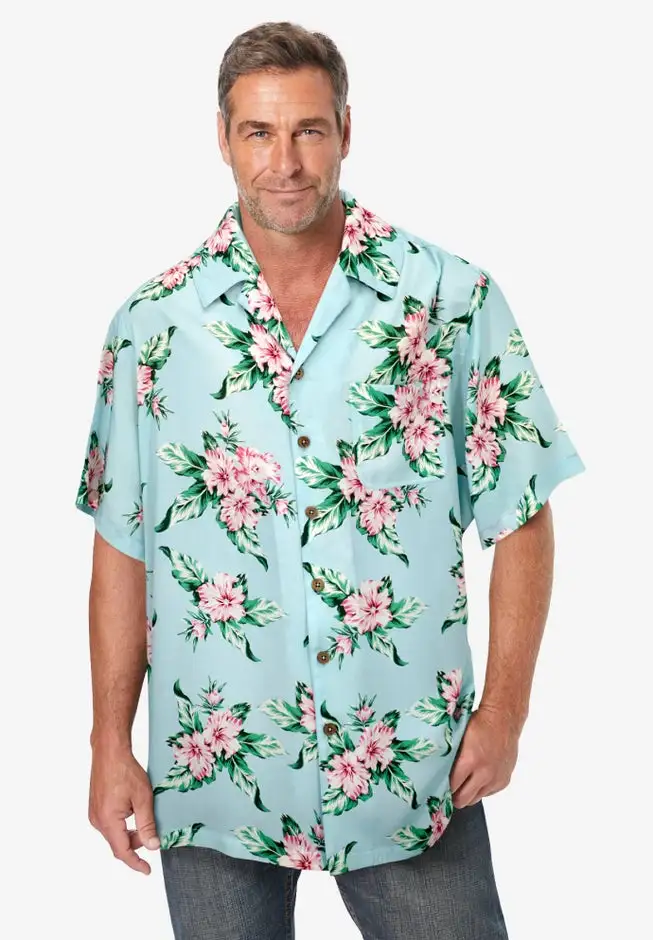 Printed Camp Shirt