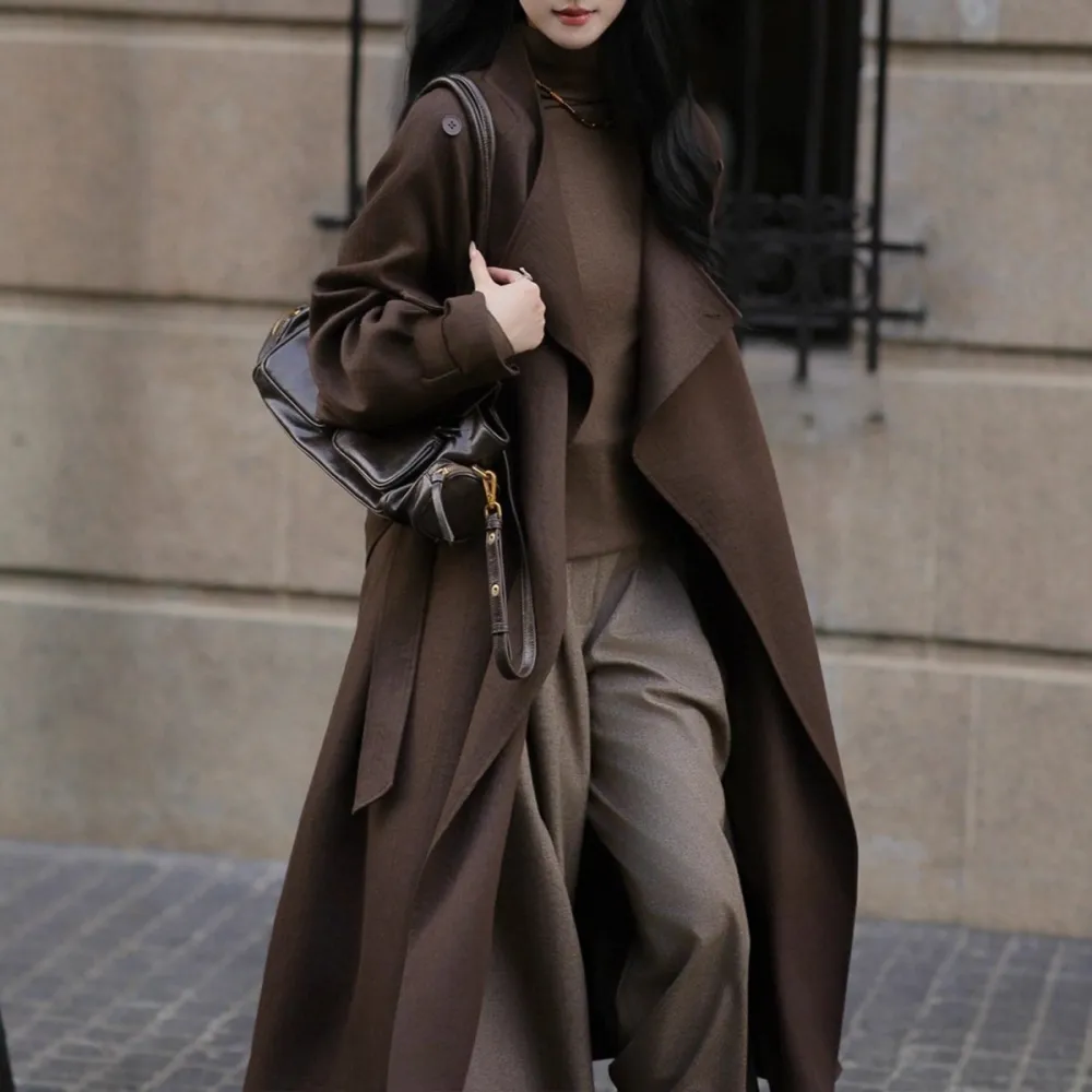 Modern Pearl Cascade Coat