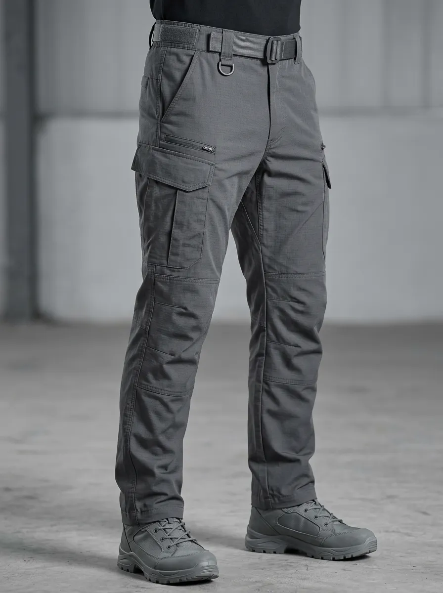 Men's Classic Workwear Multi-Pocket Waterproof Tactical Cargo Pants