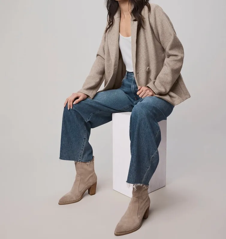 Balanced Cozy Draped Jacket