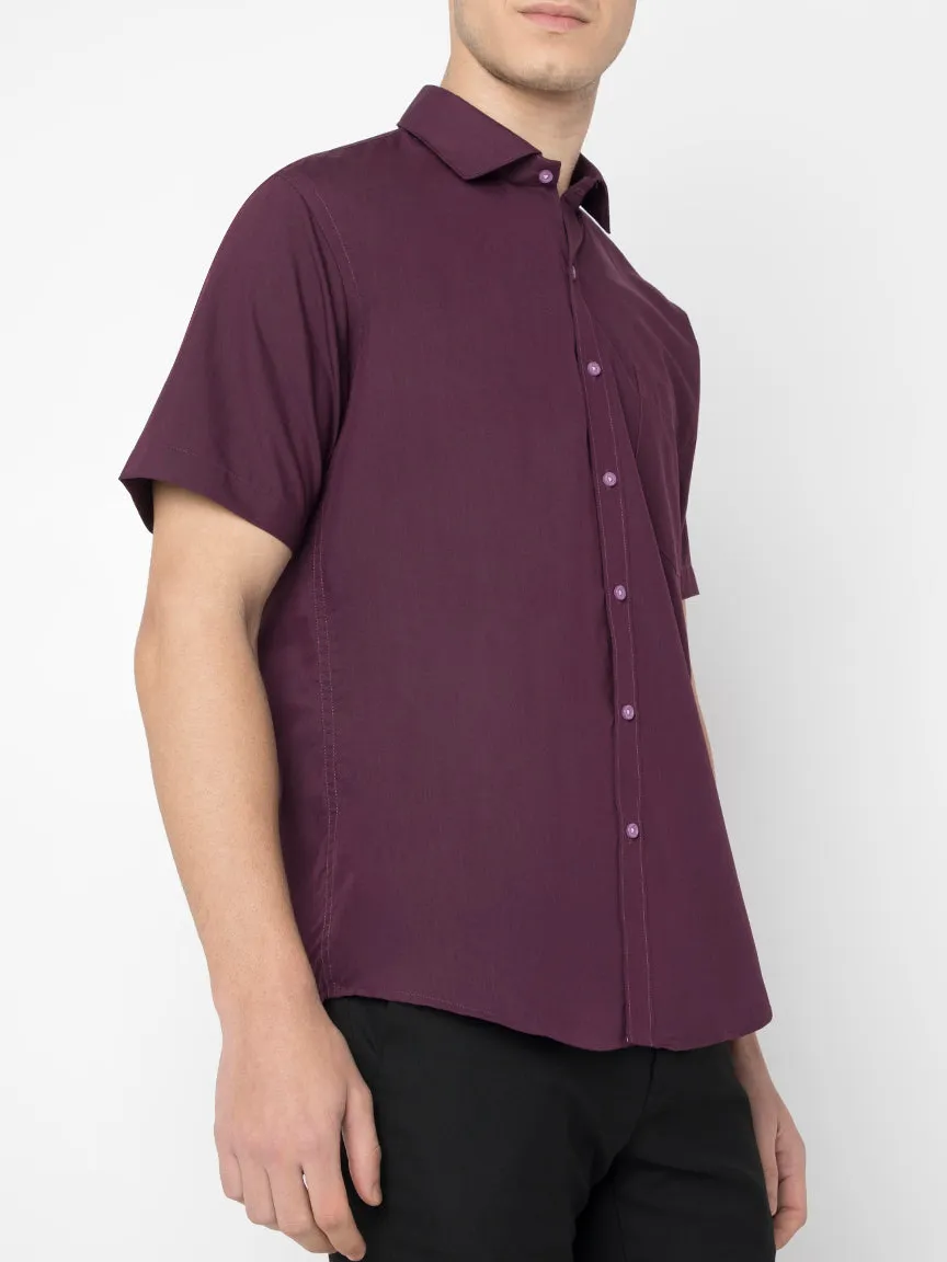 Modern Half Sleeve Men's Formal Shirt