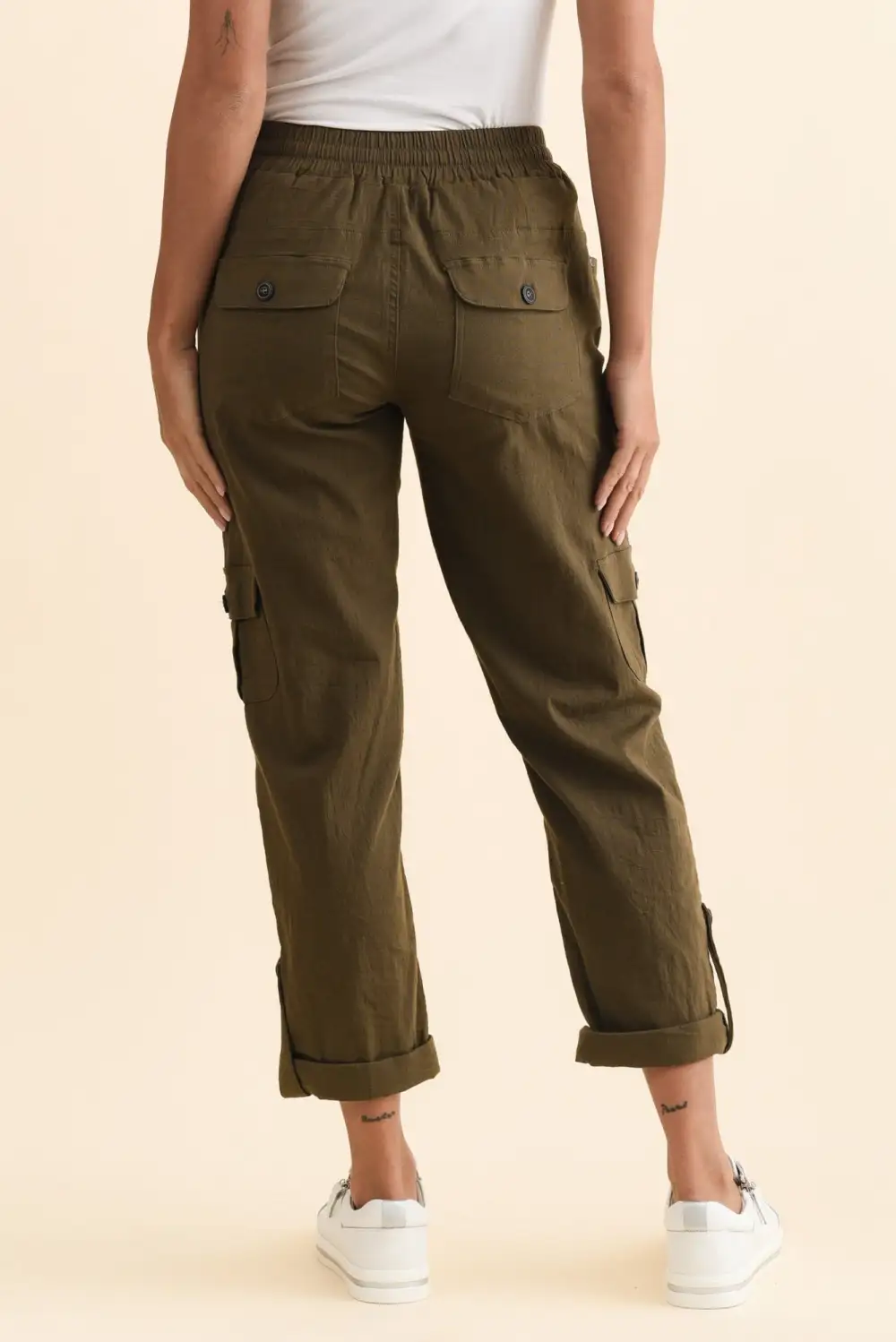Stretch Midweight Woven Cargo Pants