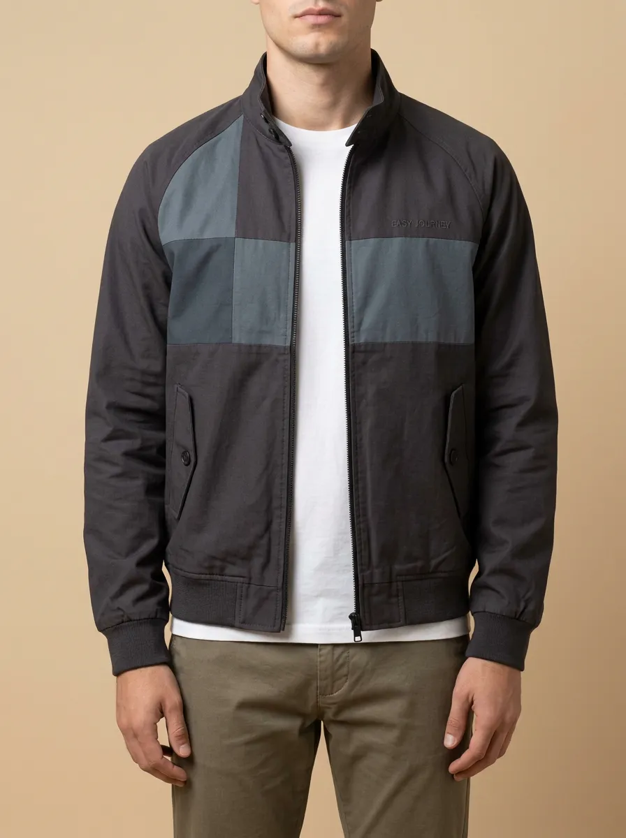 Colorblock Patchwork Jacket