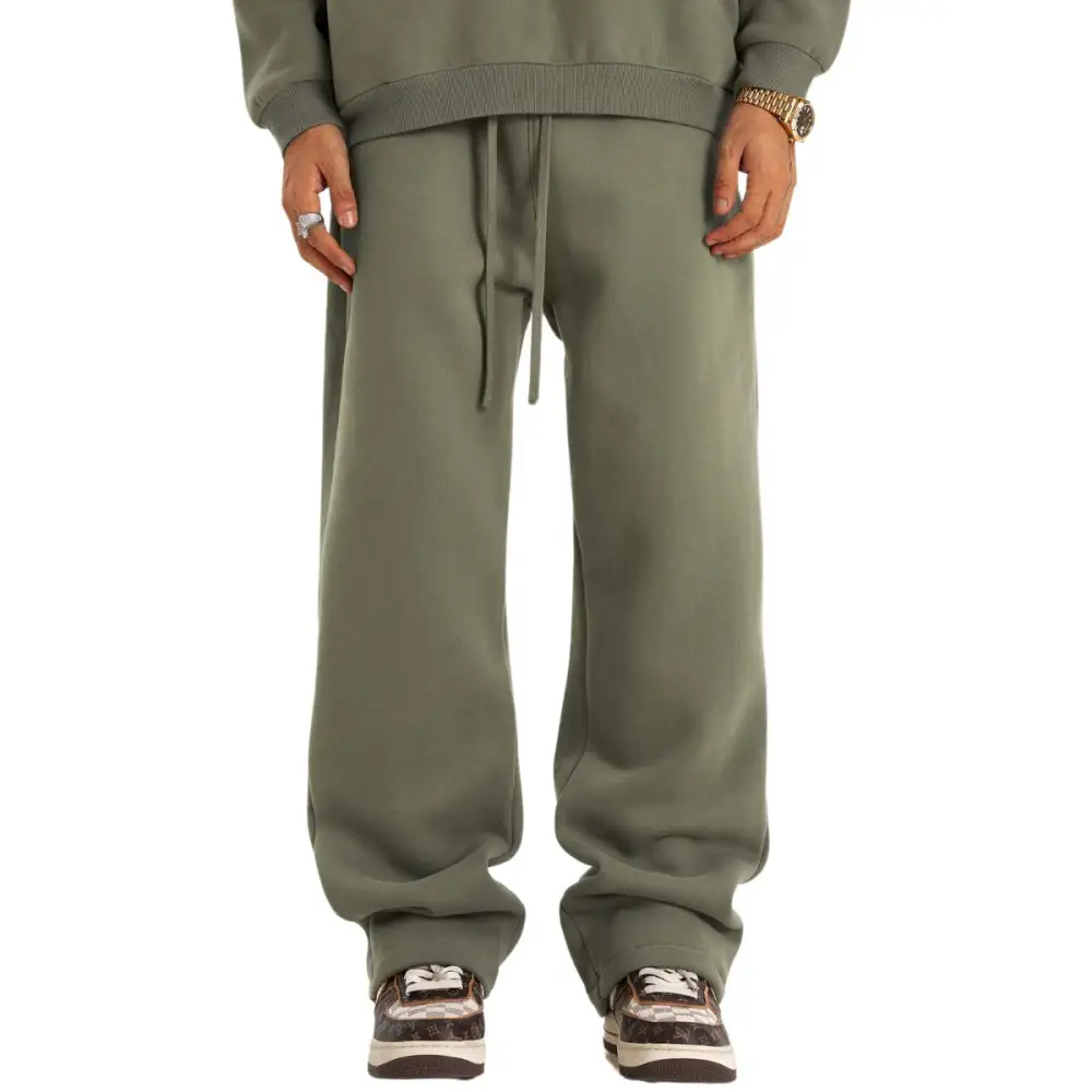 Baggy Fit Plush Lined Men's Sweatpants