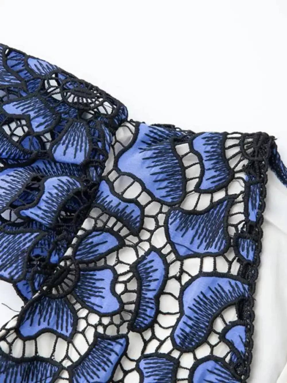 Printed V Neck Ruffle Midi Dress