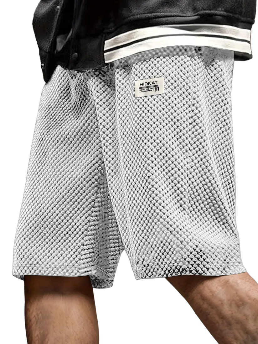 Layered Corduroy Seamed Detail Shorts