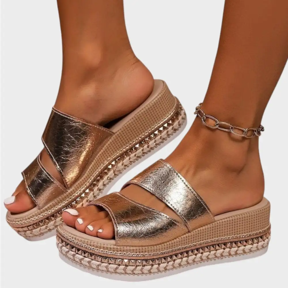 Modern Platform Everyday Flat Sandals