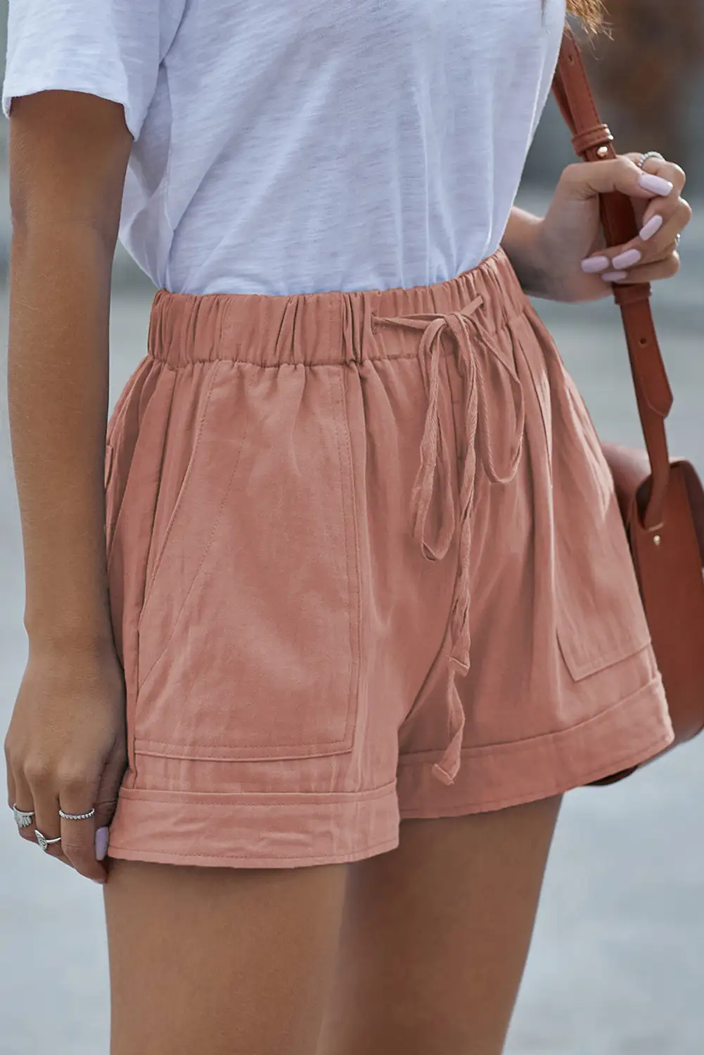 Pocketed Tencel Shorts