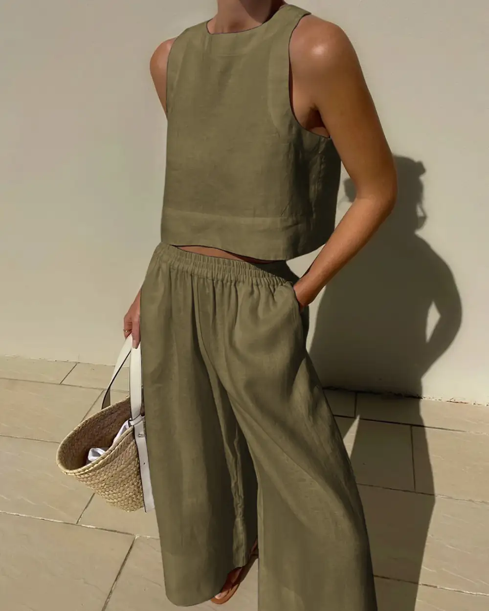 Linen Everyday Two Piece Set