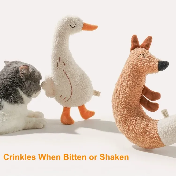 Catnip Cat Toys Cat Kicker Sound Crinkle Pet Toys Soft Comfort Toy for Kitten and cats Mainan Kucing