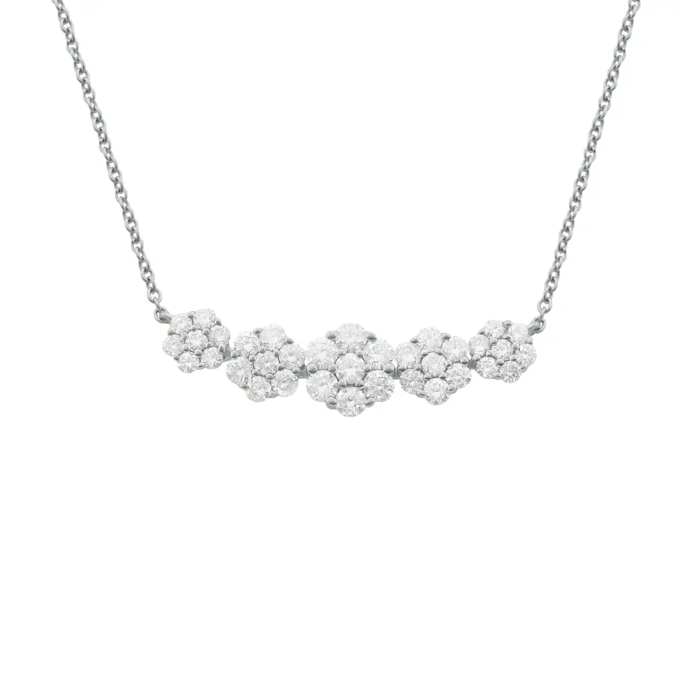 Minimal Delicate Classic Diamond Necklace