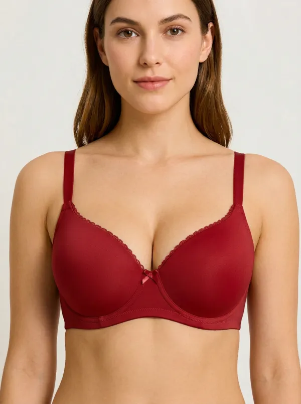 Women's Classic Padded Bow-Detail Bra