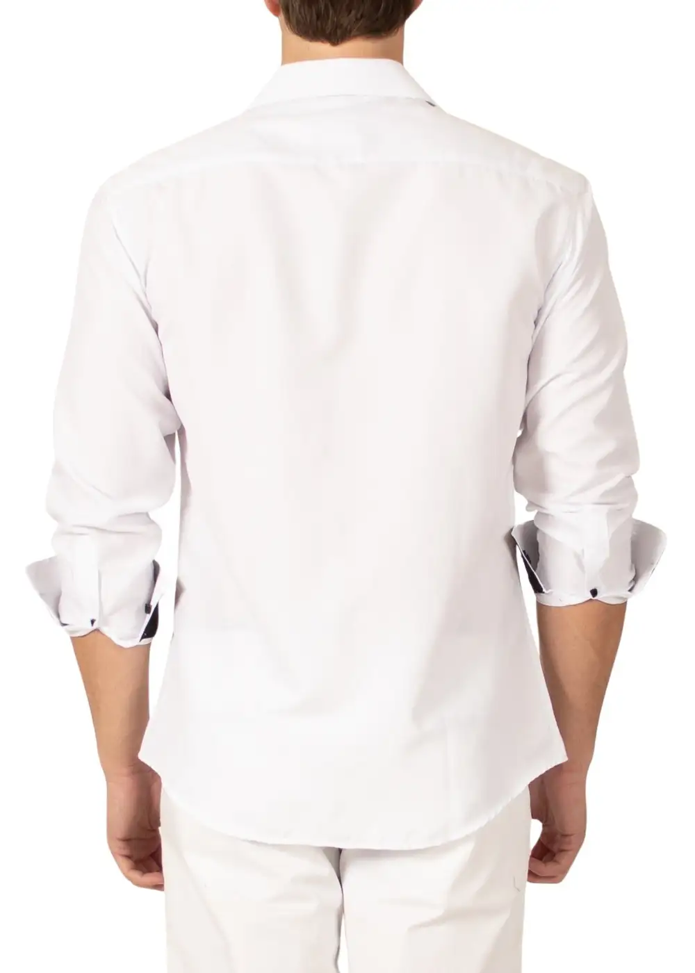 Striped Button Up Dress Shirt