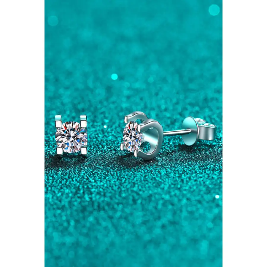 Limitless Love Moissanite Stud Earrings
