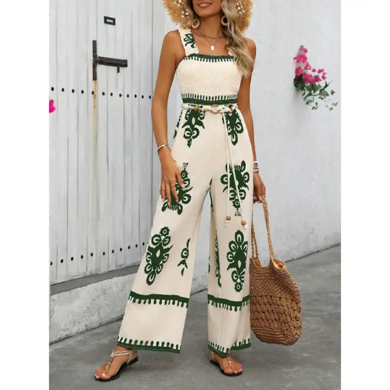 Boho Print Effortless Jumpsuit