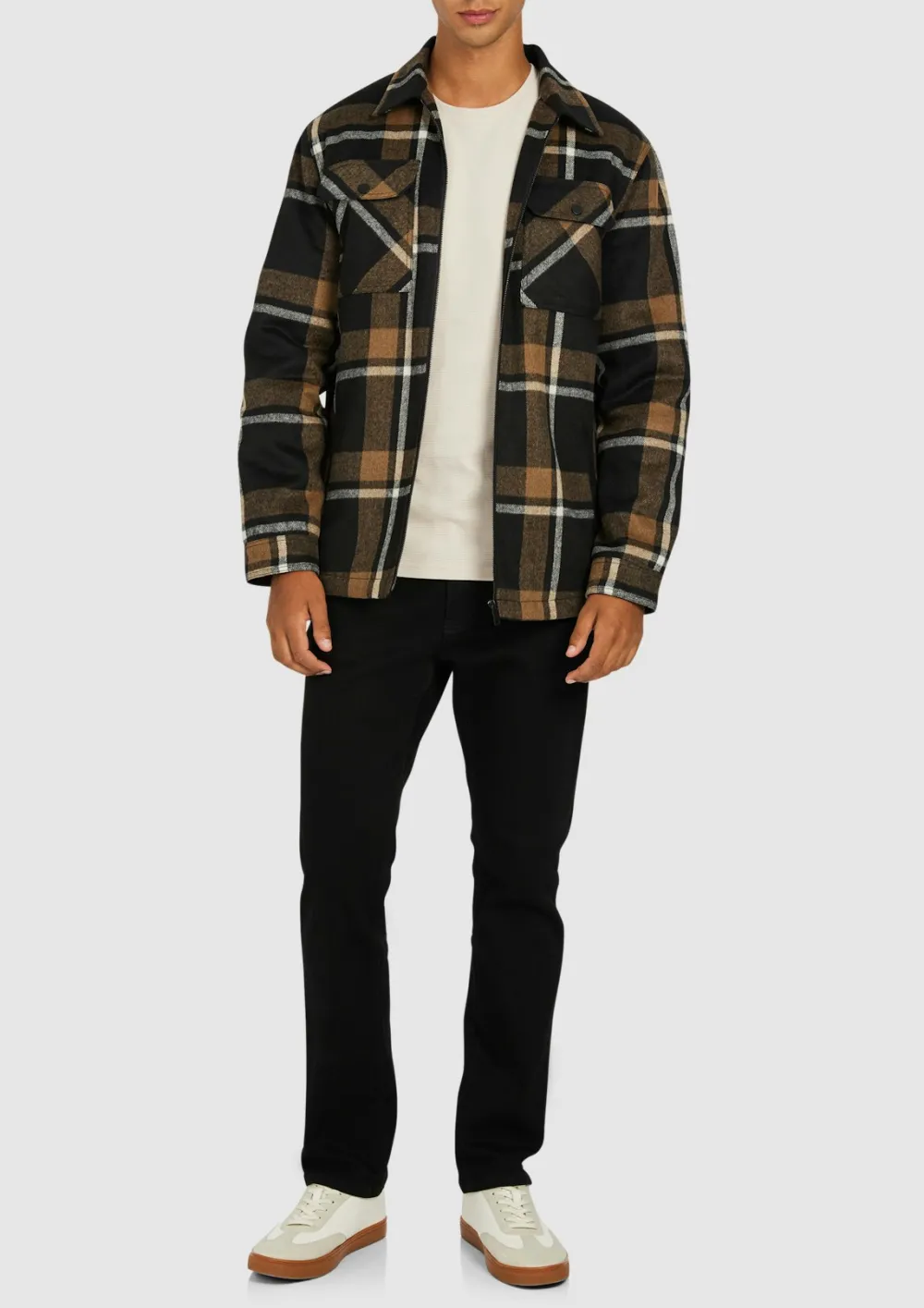 Men's Retro Classic Plaid Jacket