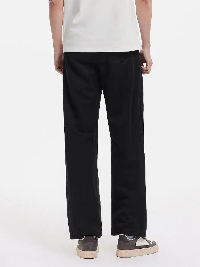 Men's Wide-leg Streamlined Denim Pants