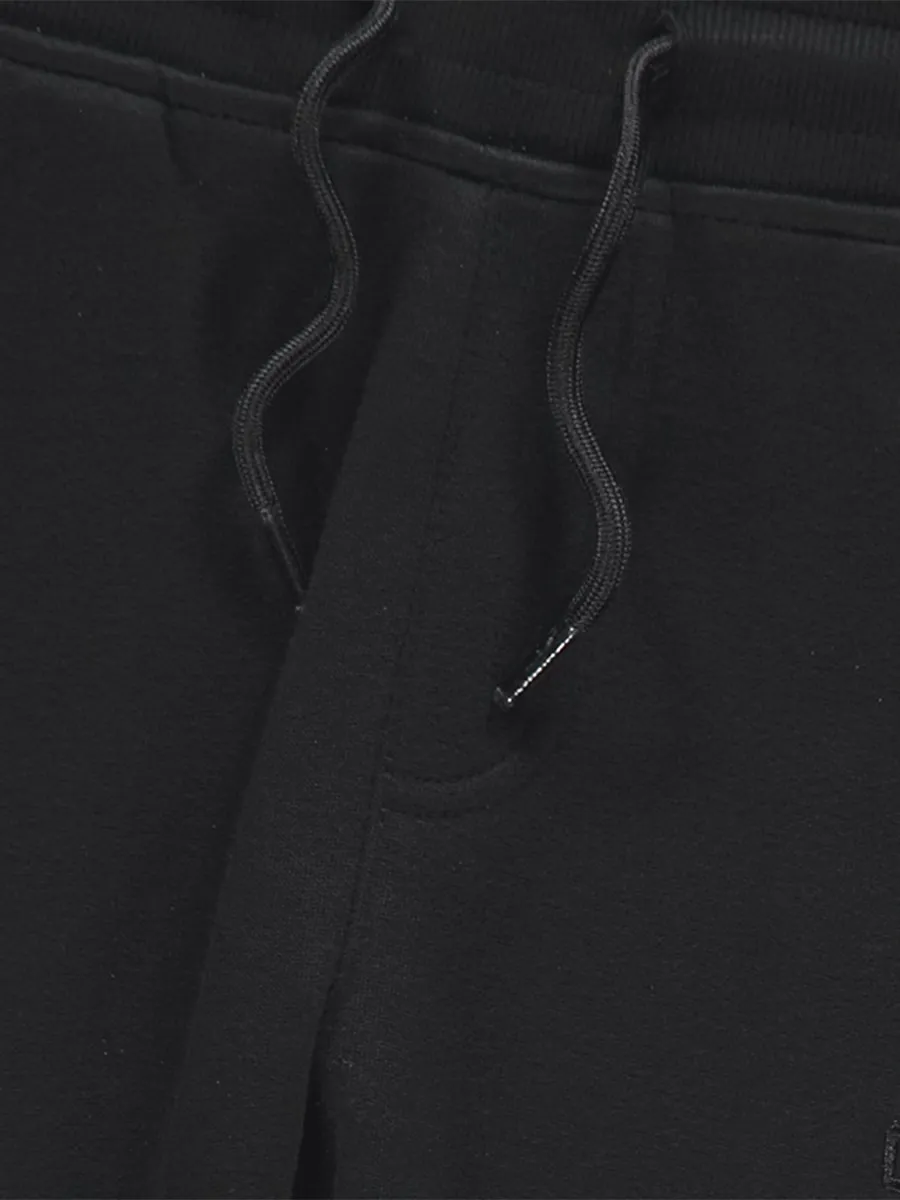 Black Cuffed Joggers