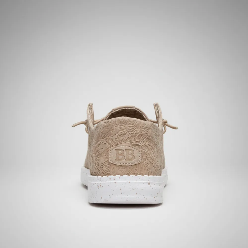 Wendy Ranch Textured Casual Slip On Shoes