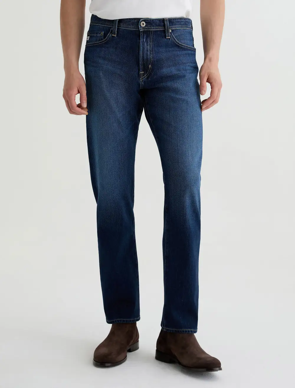 Men's Straight Flexible Jeans