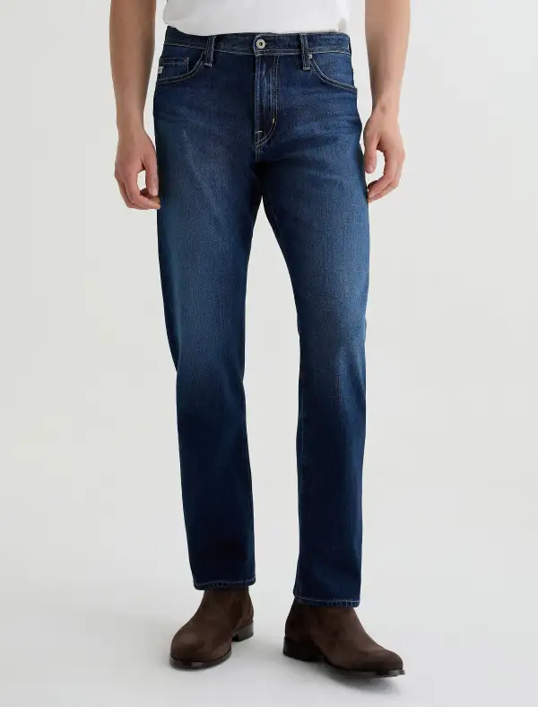 Men's Straight Flexible Jeans