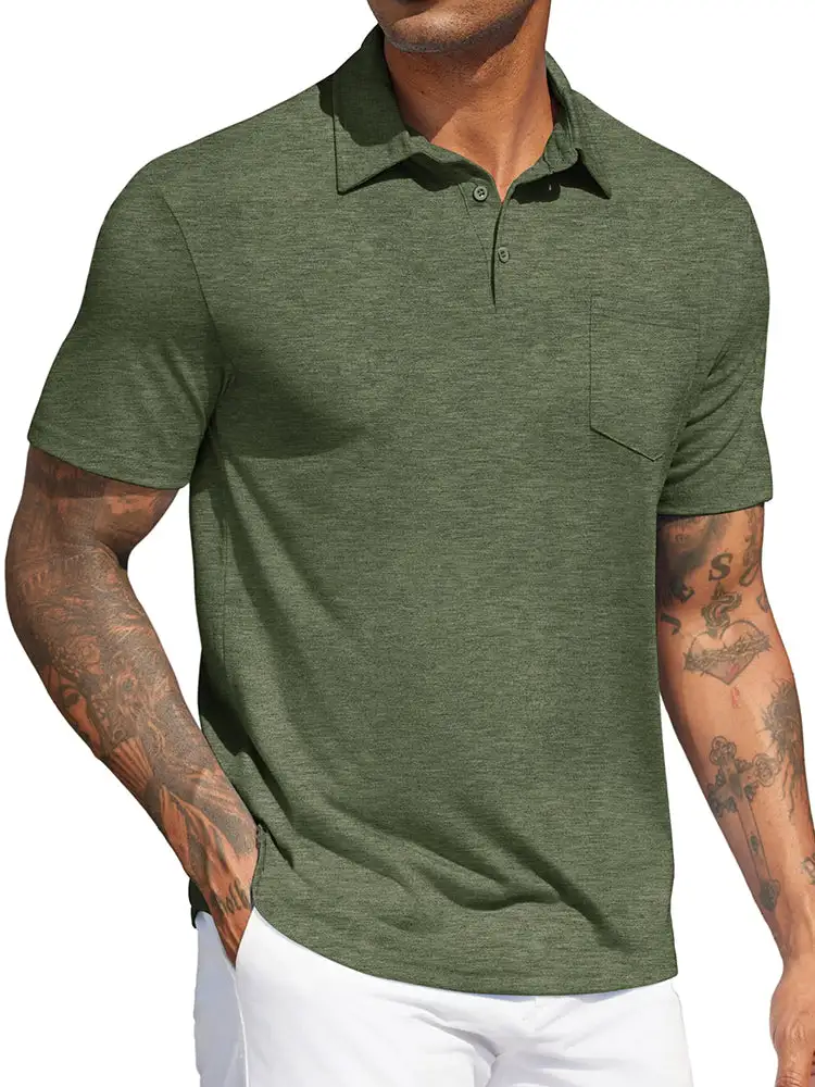 Casual Basic Golf Polo Shirt