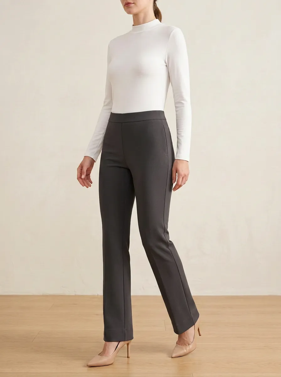 Urban Mid-Rise Stretch Women's Stretch Mid-Rise Pants