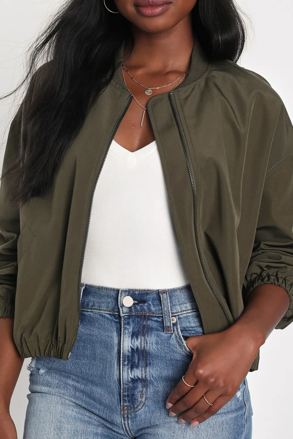 Casual Style Long Sleeve Jacket