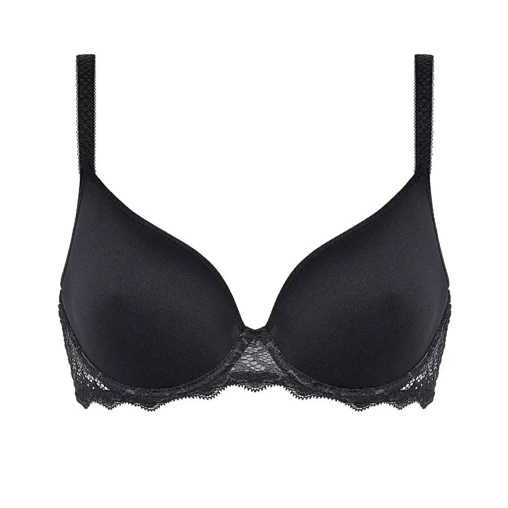 Women's Plunge T-Shirt Underwire Spacer Seamless Racerback J-Hook Adjustable Straps Bra