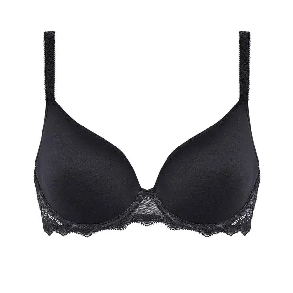 Women's Plunge T-Shirt Underwire Spacer Seamless Racerback J-Hook Adjustable Straps Bra