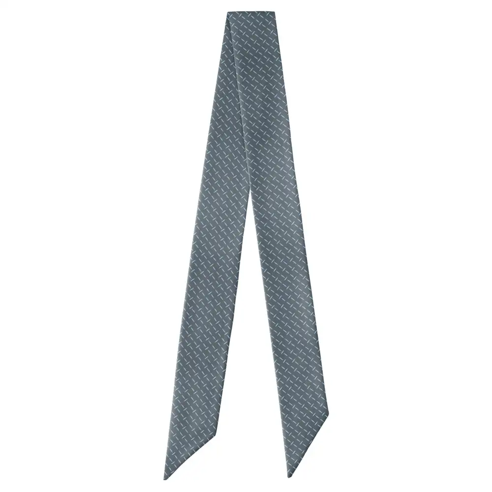 Crisscross Geometric Pattern Hair Scarf