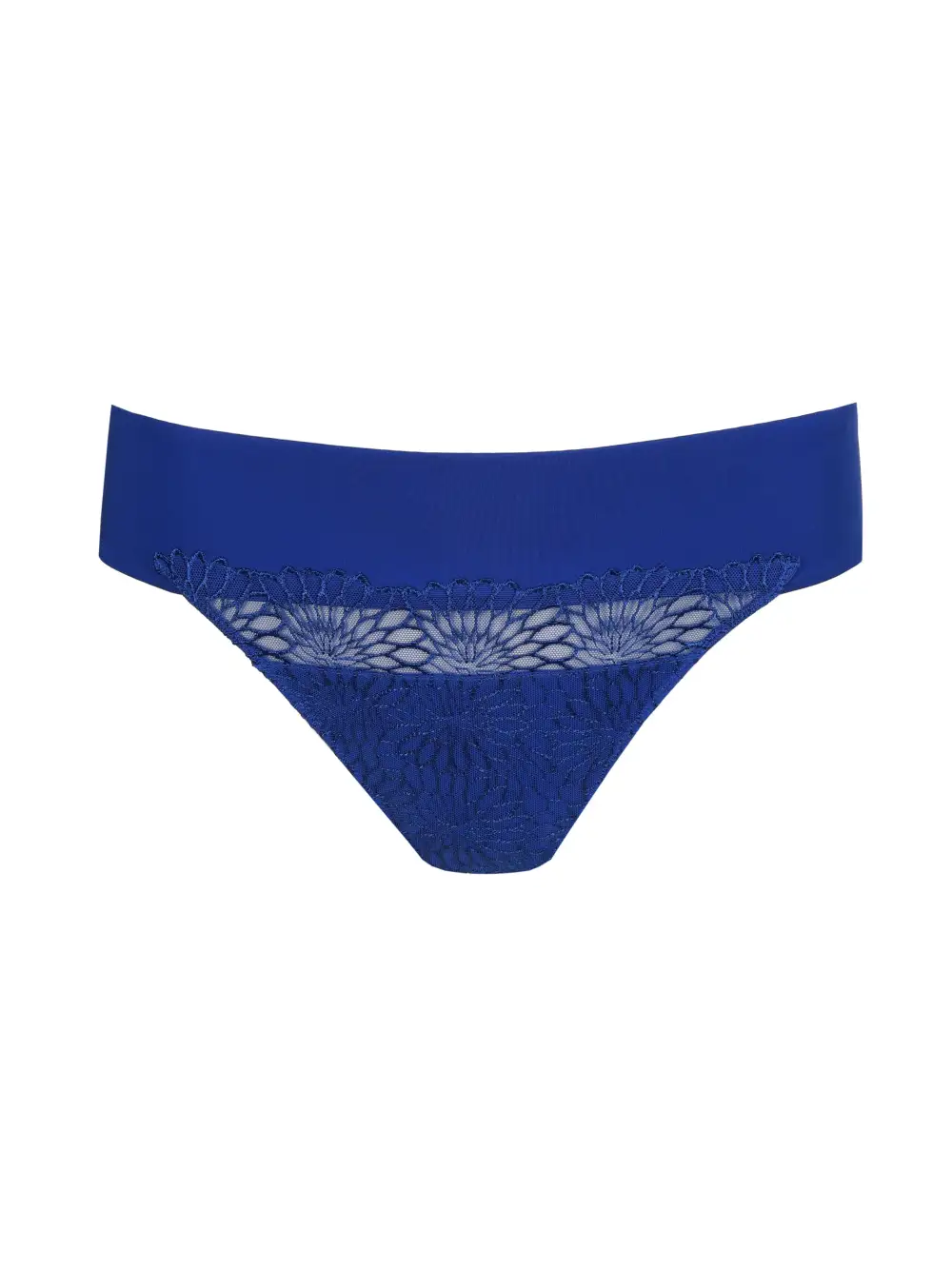 Women's High Cut Elastic Waistband Cotton Gusset Cotton Lightweight Soft Fabric Stretch Fit Tanga Panty