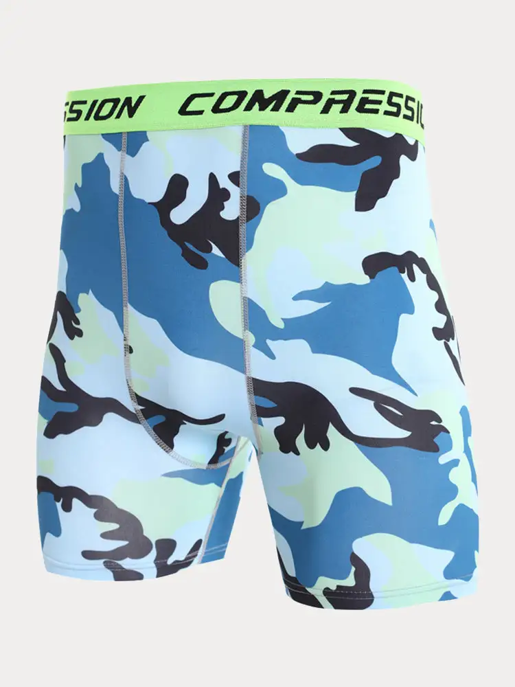 Camo Compression Training Shorts