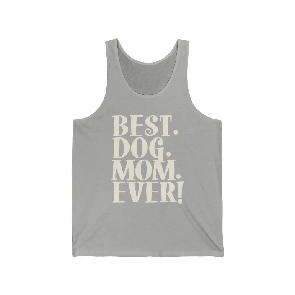 Dog Mom Text Tank Top