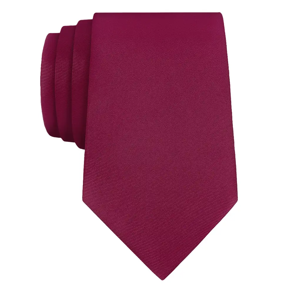 Artful Solid Pattern Necktie