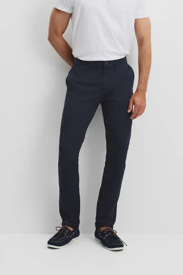 Men's Contemporary Slim Fit Stretch Pants