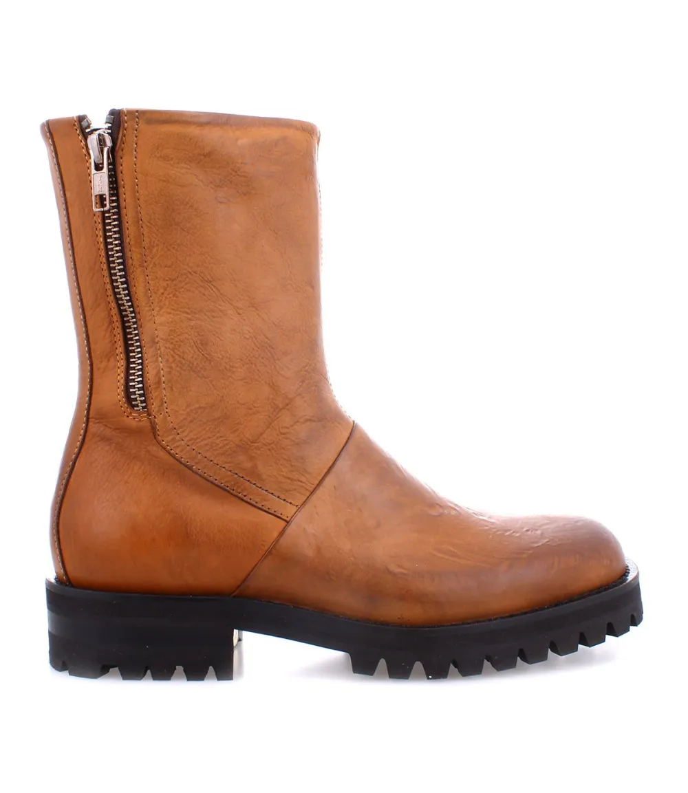 Square-Toe Side-Zip Everyday Boots
