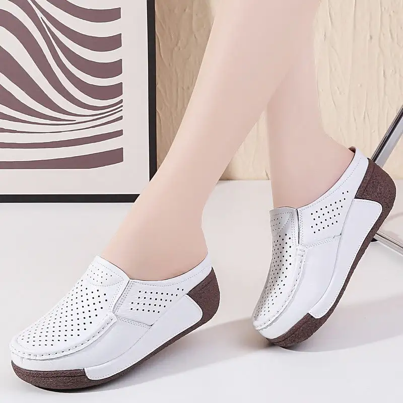 Cushioned Wedge Sandals