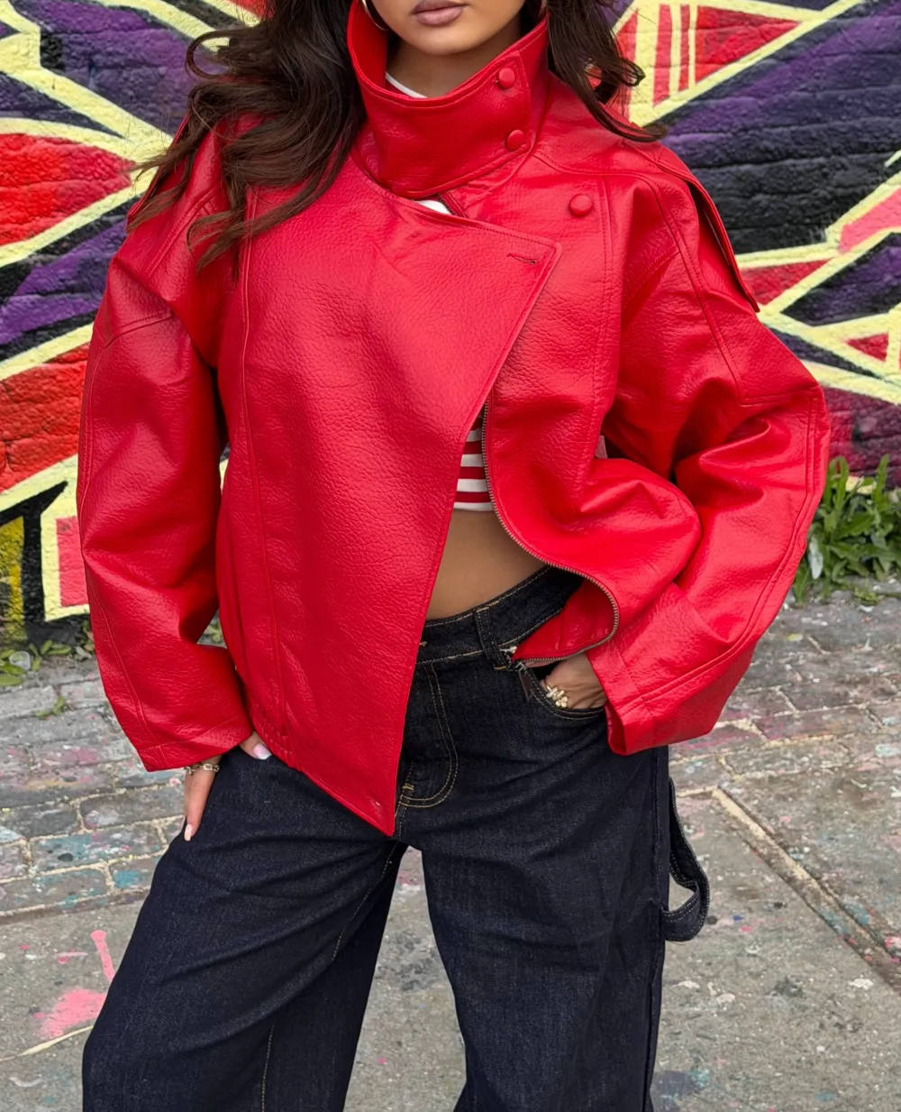 Classic Everyday Leather Jacket