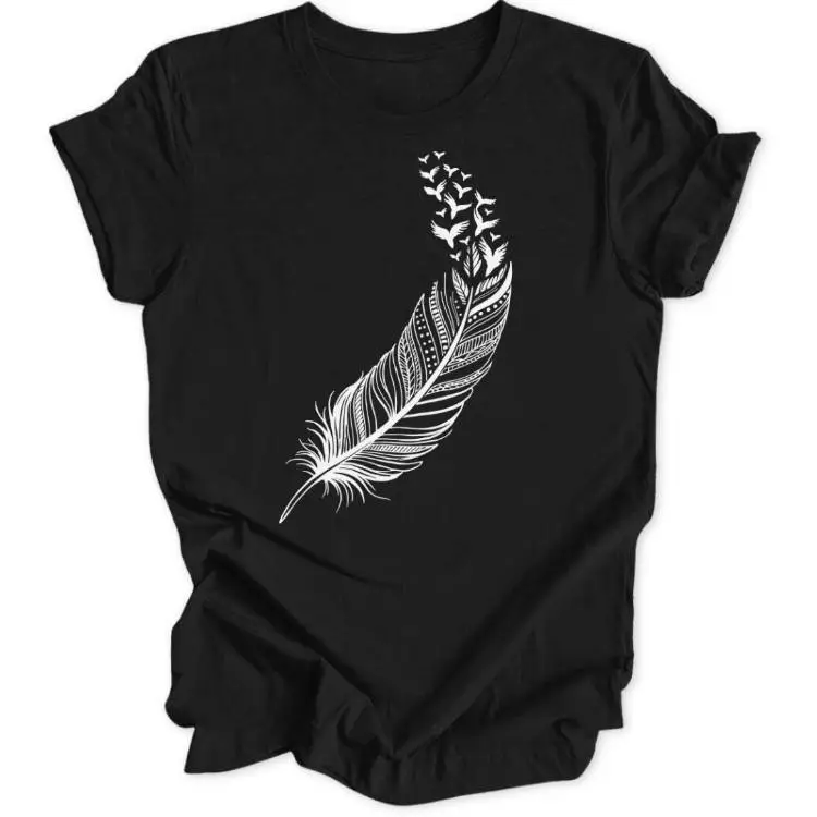 Bird Feather Unisex T-Shirt