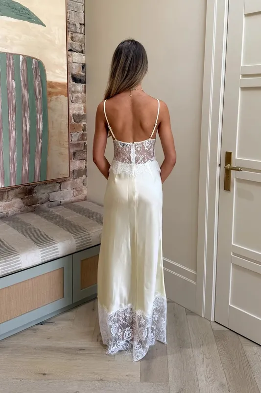 Lemon Maxi Dress