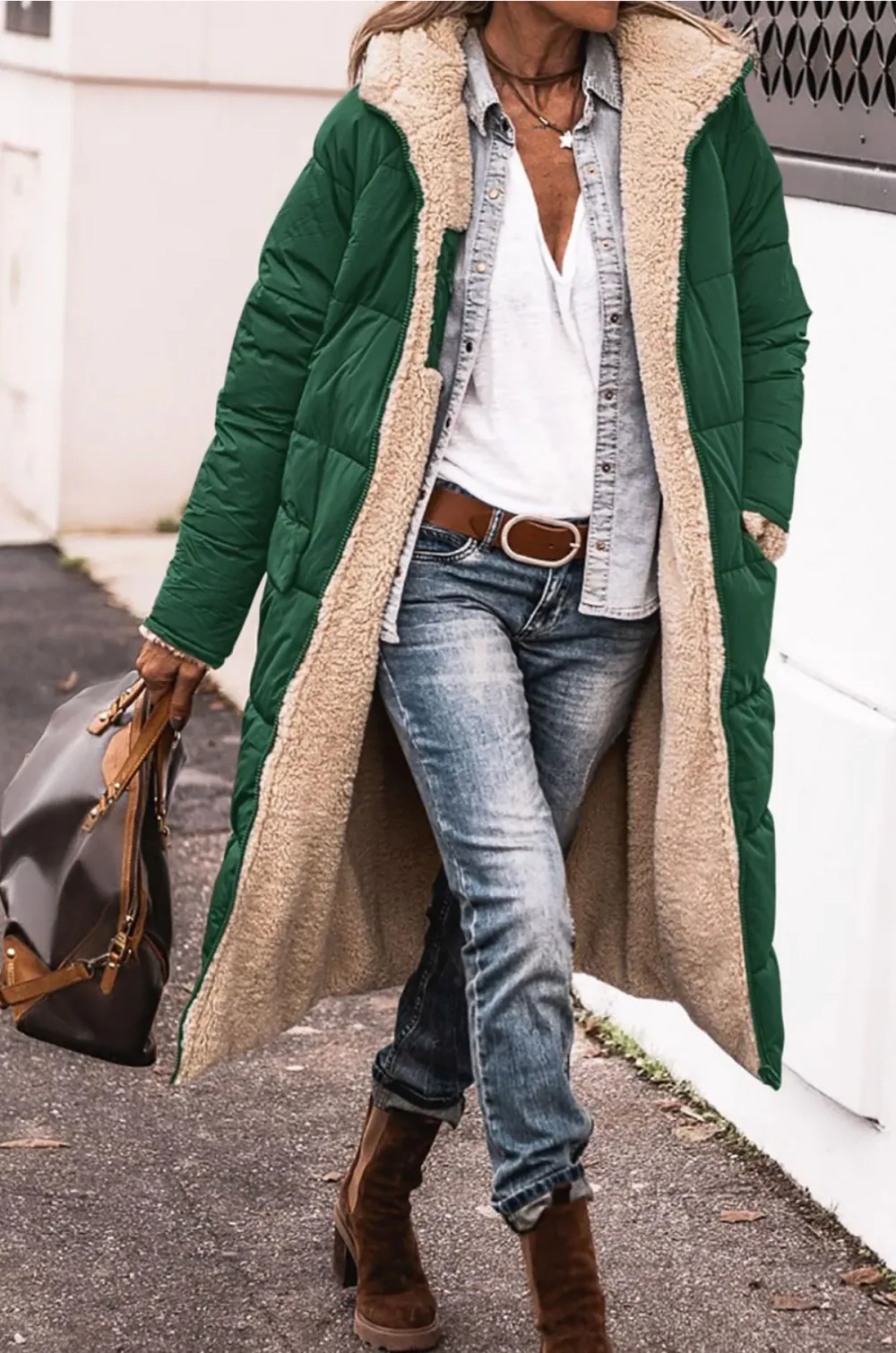 Rain Reversible Padded Coat