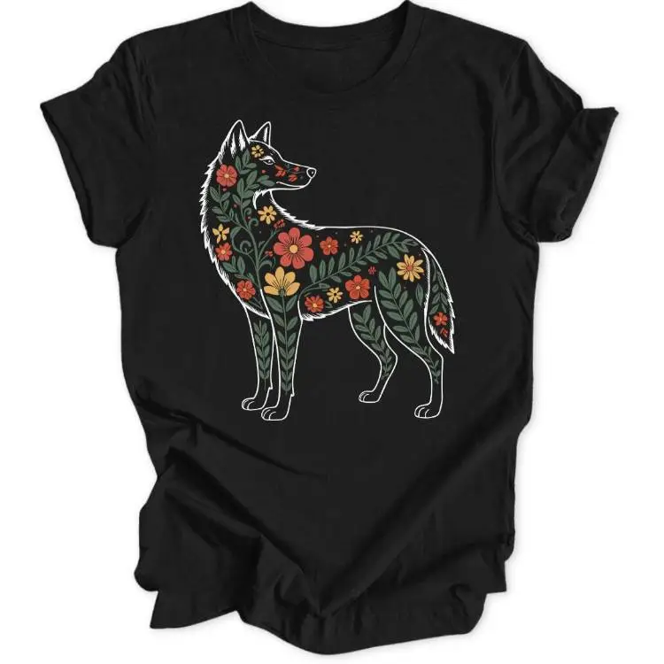 Garden Wolf Unisex T-Shirt