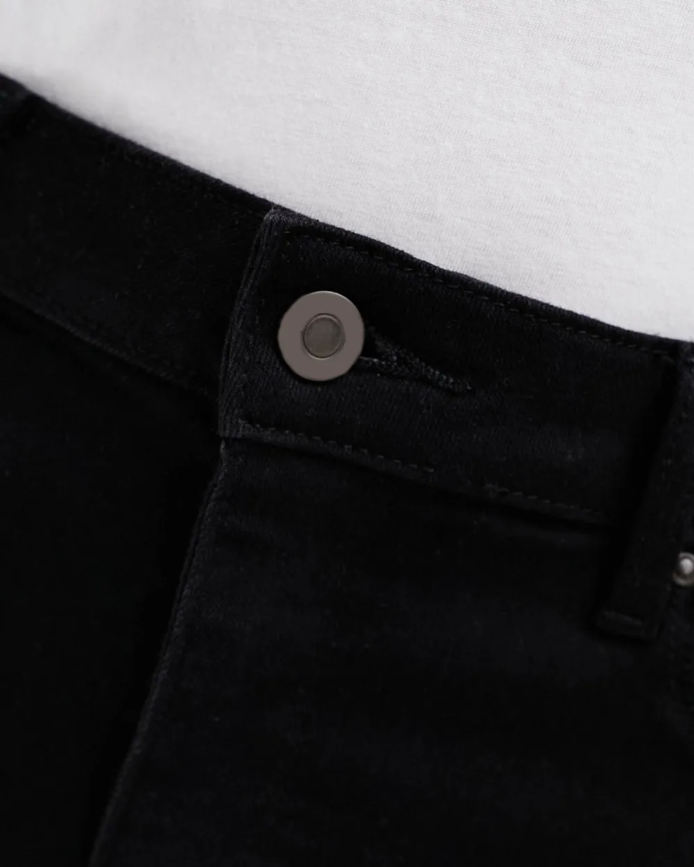 Spray On Jeans With Power Stretch In Black