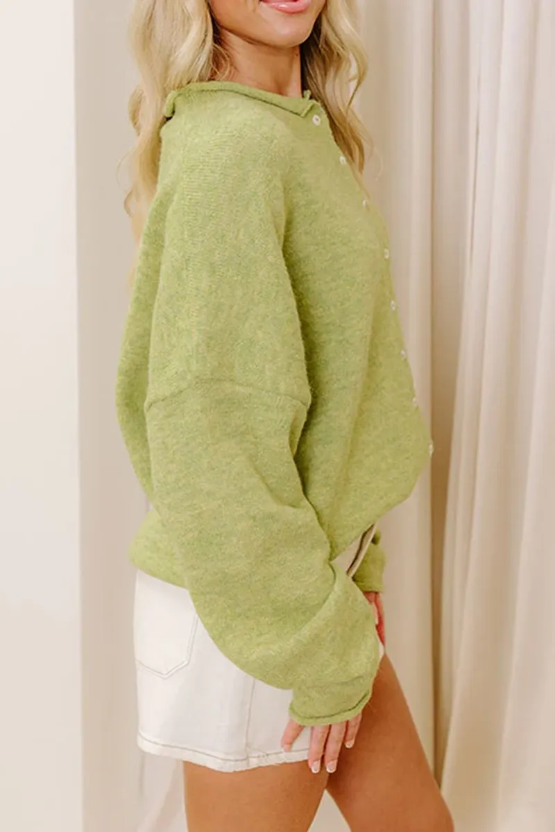 Sweet Curled Hem Women's Jacket