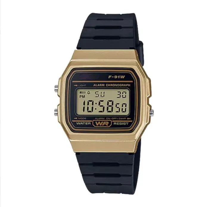 Vintage Square Digital Watch for Men Women, Multi-Function Alarm Chronograph Waterproof Sports Electronic Wrist Watch