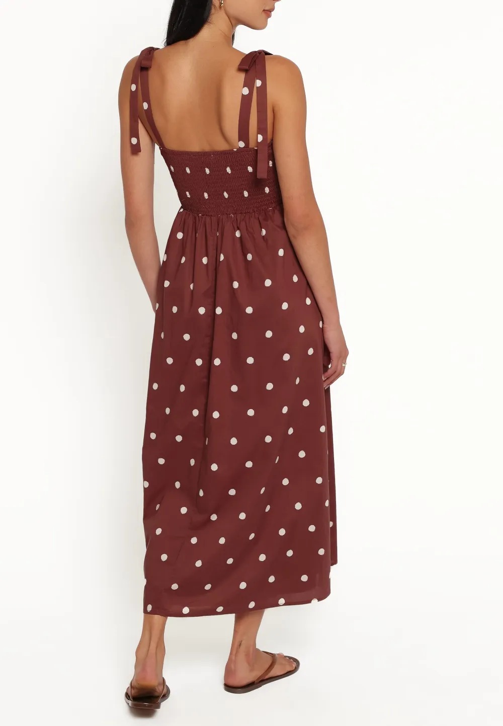 Sleeveless Square Neck Midi Dress