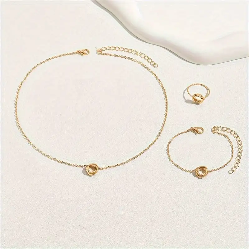 Woven Jewelry Set