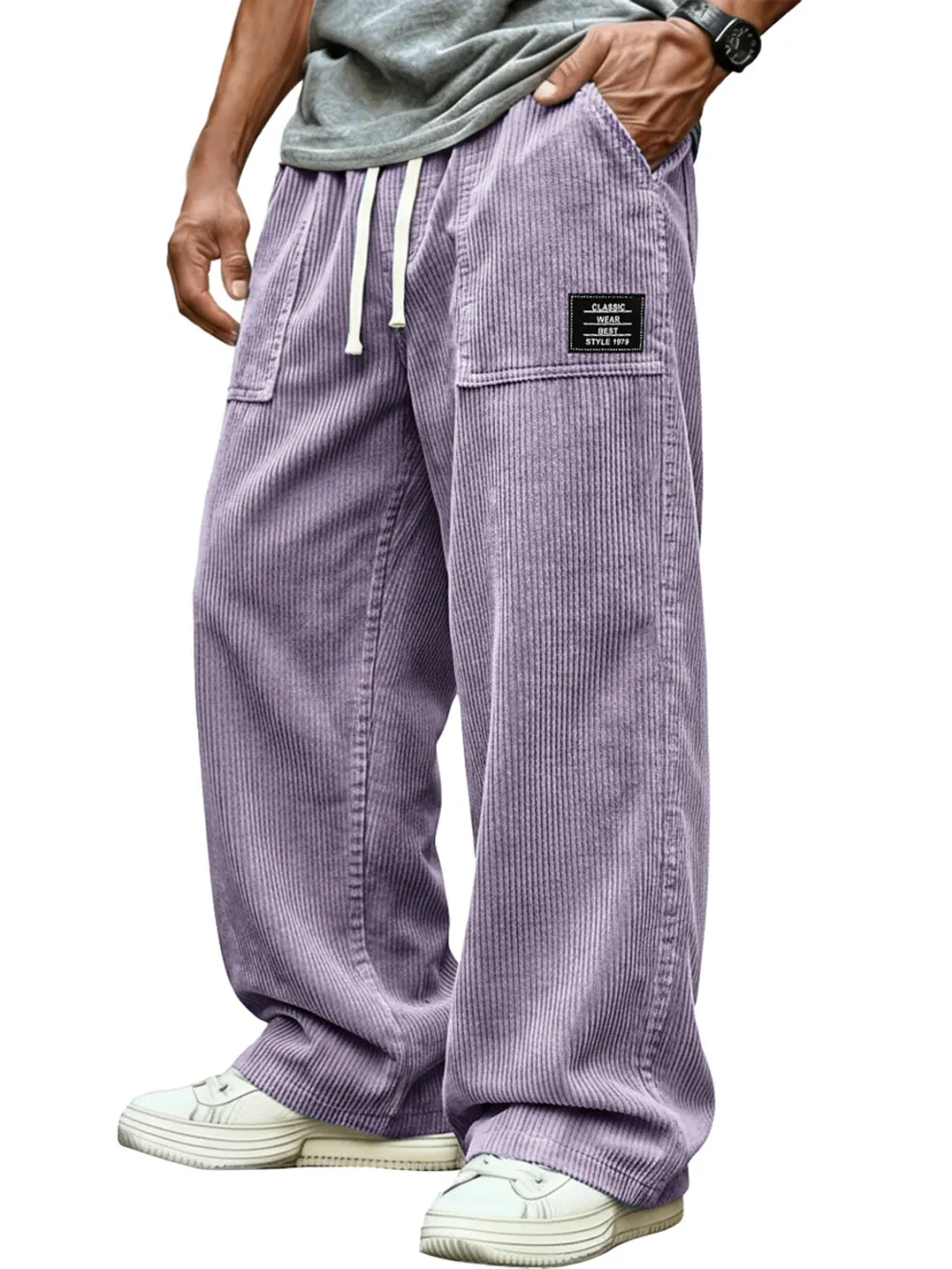 Clean Line Corduroy Utility Pocket Pants