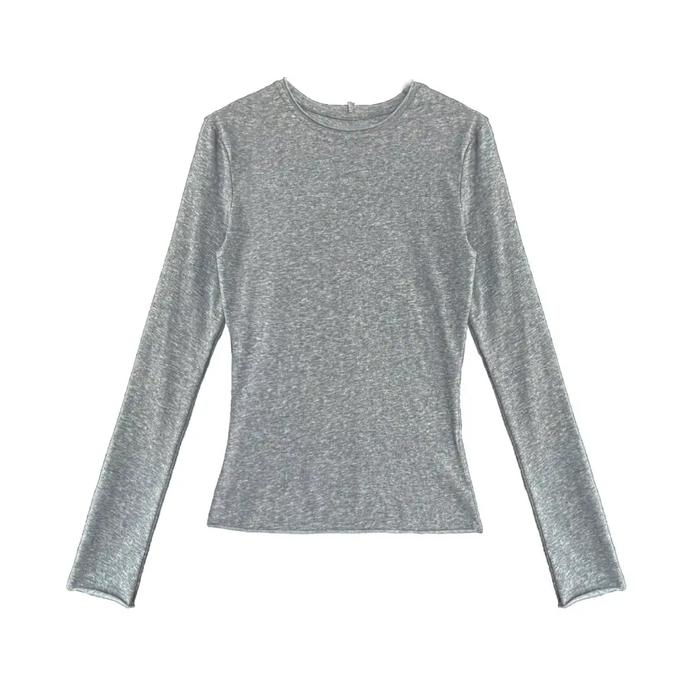 Long Sleeve Round Neck T-Shirt